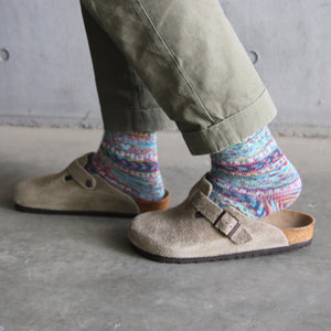 ラナート (LANART) 米国製ベビーアルパカソックス靴下 Artistic Baby Alpaca Socks[SANTAFE/TEAL]