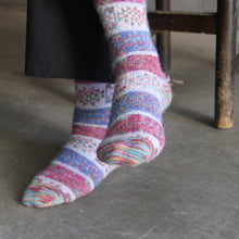 画像をギャラリービューアに読み込む, ラナート (LANART) 米国製ベビーアルパカソックス靴下 Artistic Baby Alpaca Socks[SANTAFE/CANDY]