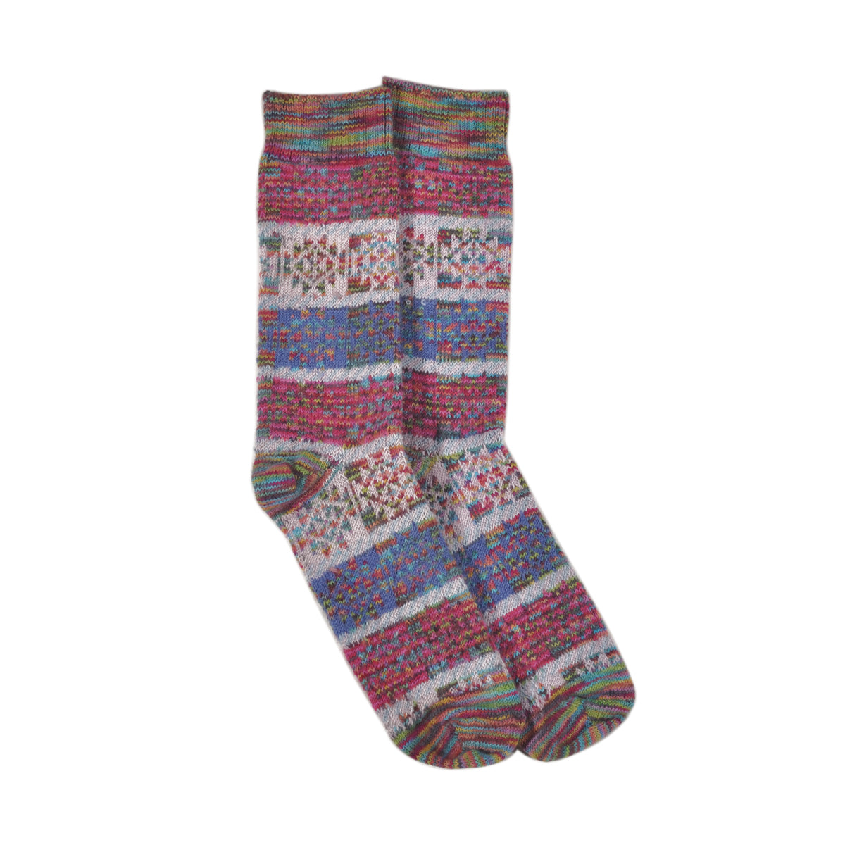 ラナート (LANART) 米国製ベビーアルパカソックス靴下 Artistic Baby Alpaca Socks[SANTAFE/CANDY]