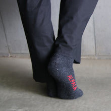 画像をギャラリービューアに読み込む, ラナート (LANART) 米国製ベビーアルパカアウトドアブーツソックス靴下 Everest Outdoor Socks[DENIM]
