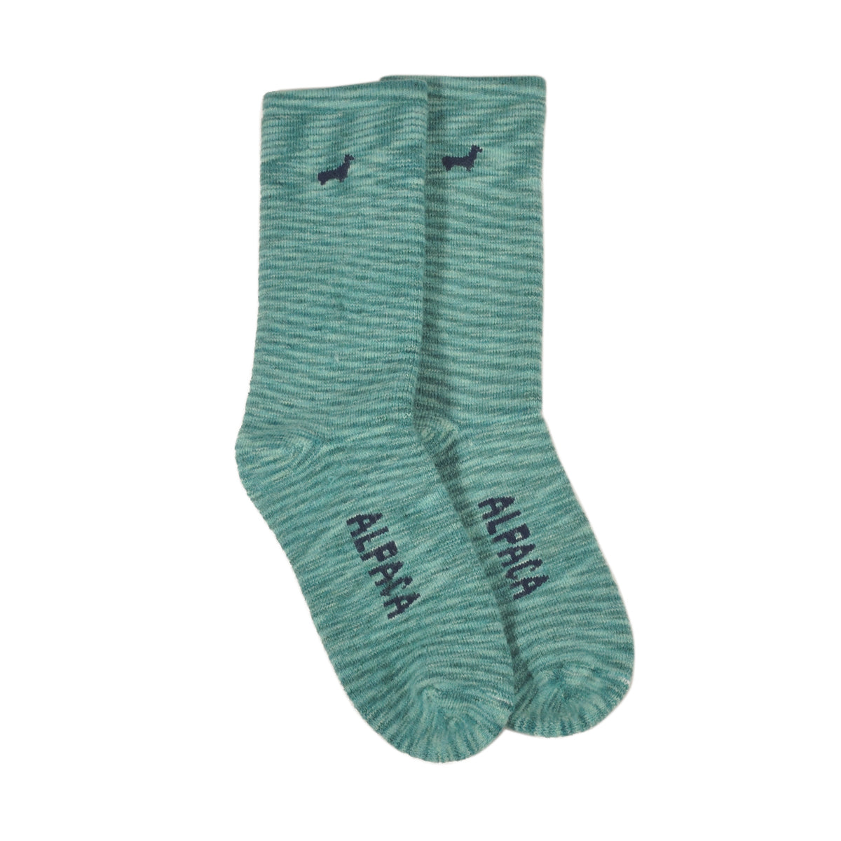 ラナート (LANART) 米国製ベビーアルパカアウトドアブーツソックス靴下 Hand Painted Everest Outdoor Socks[TEAL]