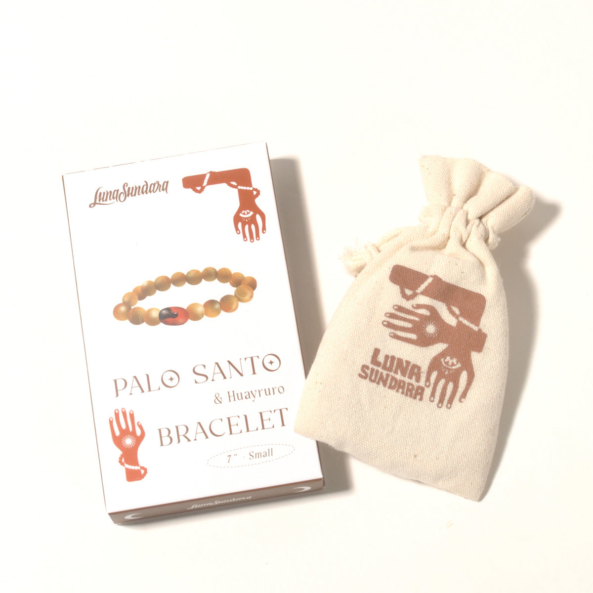 ルナスンダラ (Luna Sundara) Palo Santo and Huayruro Bracelet パロサントxワイルーロ ブレスレット