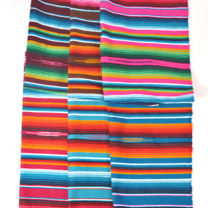 モリーナインディアンブランケット (Molina Indian Blanket) Mexican Serape Placemat/メキシカンサラペプレースマット[約40×30cm]ORANGE/FIRE