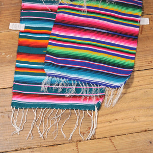 モリーナインディアンブランケット (Molina Indian Blanket) Mexican Serape Placemat/メキシカンサラペプレースマット[約40×30cm]ORANGE/FIRE